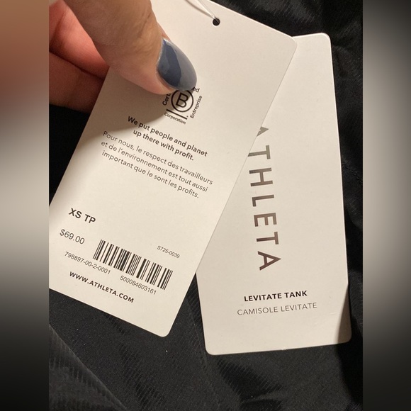 Athleta Levitate Run Tank // Black - Picture 10 of 11